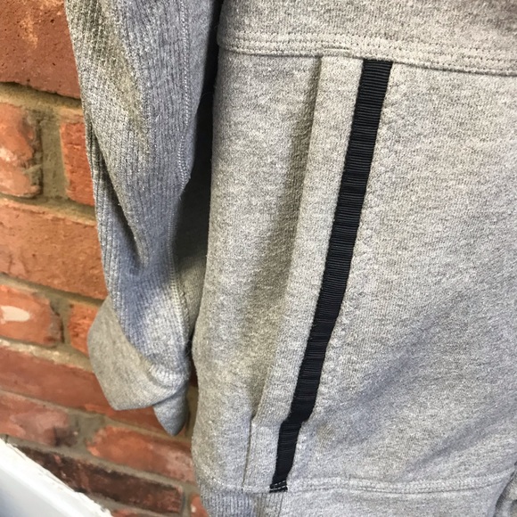 Lululemon Yin To My Yang Cardi Jacket Sweater Fleece Snaps Shawl Collar Pockets - Picture 9 of 16